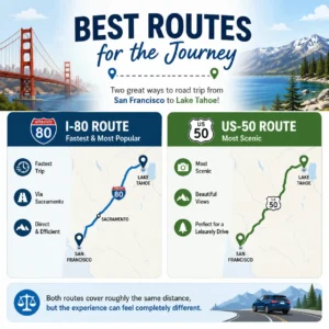Best Routes for the Journey