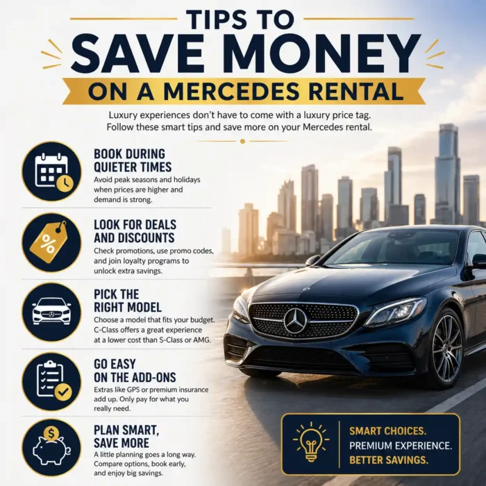 Tips to Save Money on a Mercedes Rental