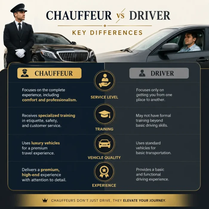 Chauffeur vs Driver: Key Differences