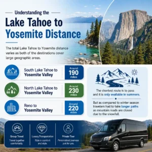 Understanding the Lake Tahoe to Yosemite Distance 