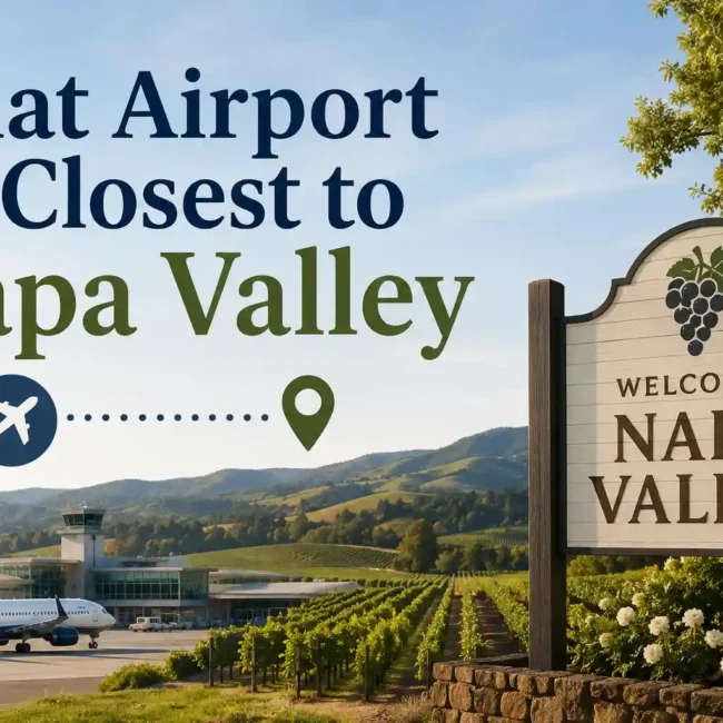 What Airport Is Closest to Napa Valley