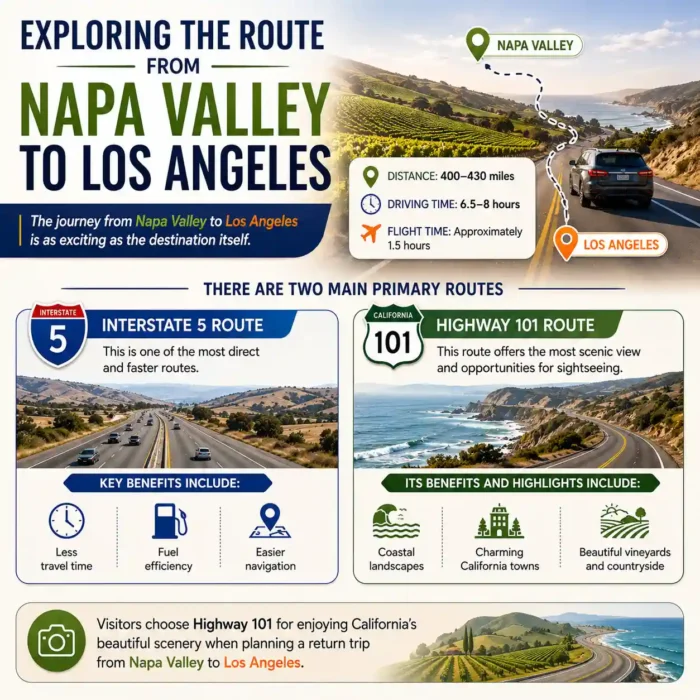 Exploring the Route From Napa Valley to Los Angeles 