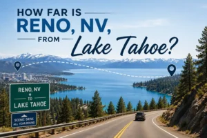 How Far Is Reno, NV, from Lake Tahoe