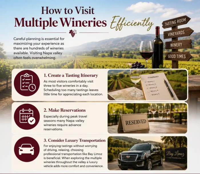 How to Visit Multiple Wineries Efficiently