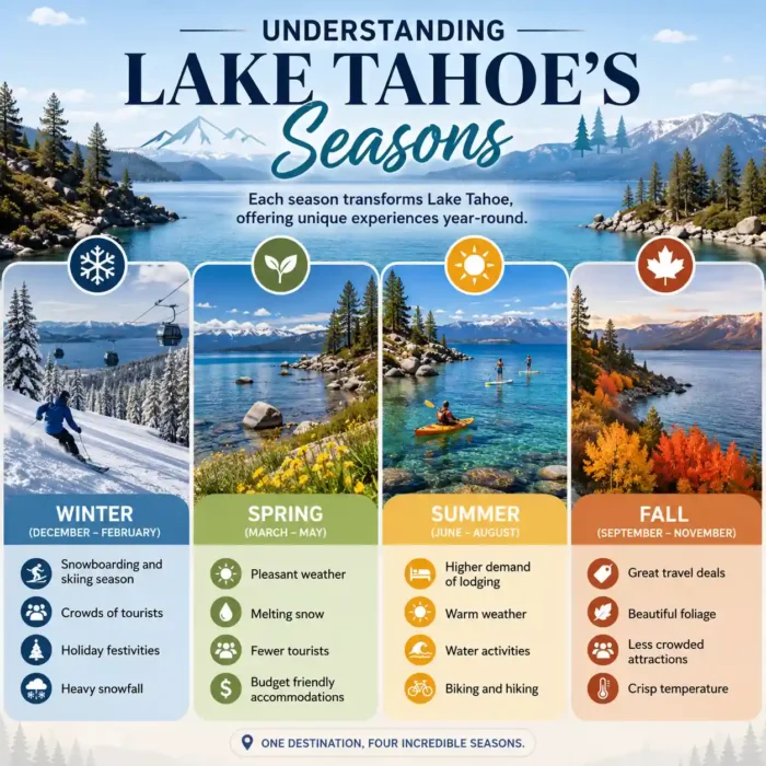 Understanding Lake Tahoe’s Seasons