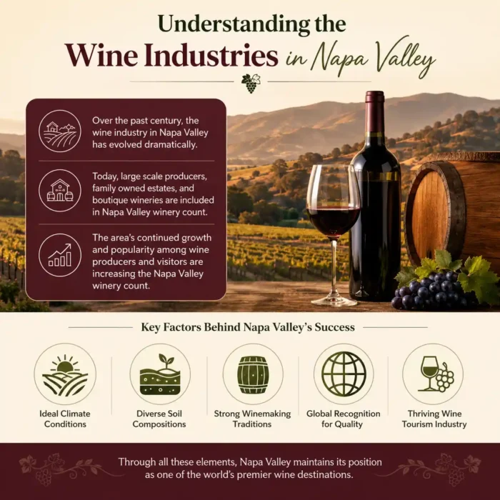 Understanding the wine industries in Napa Valley